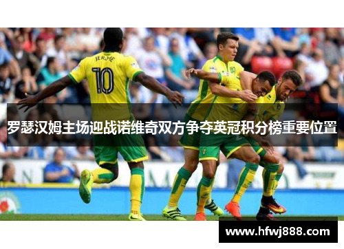 罗瑟汉姆主场迎战诺维奇双方争夺英冠积分榜重要位置